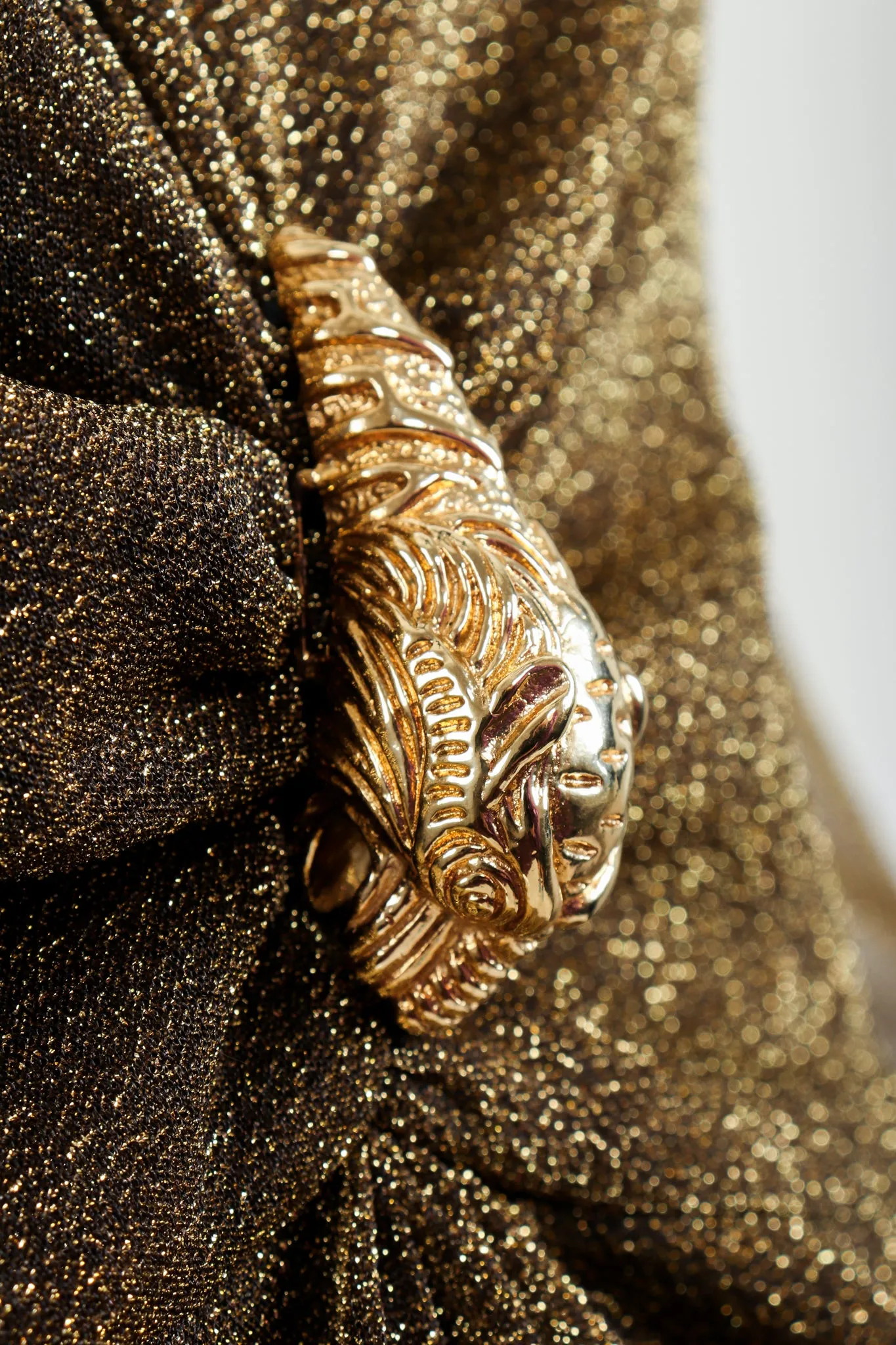 Tom Ford Gold Dionysus Dress