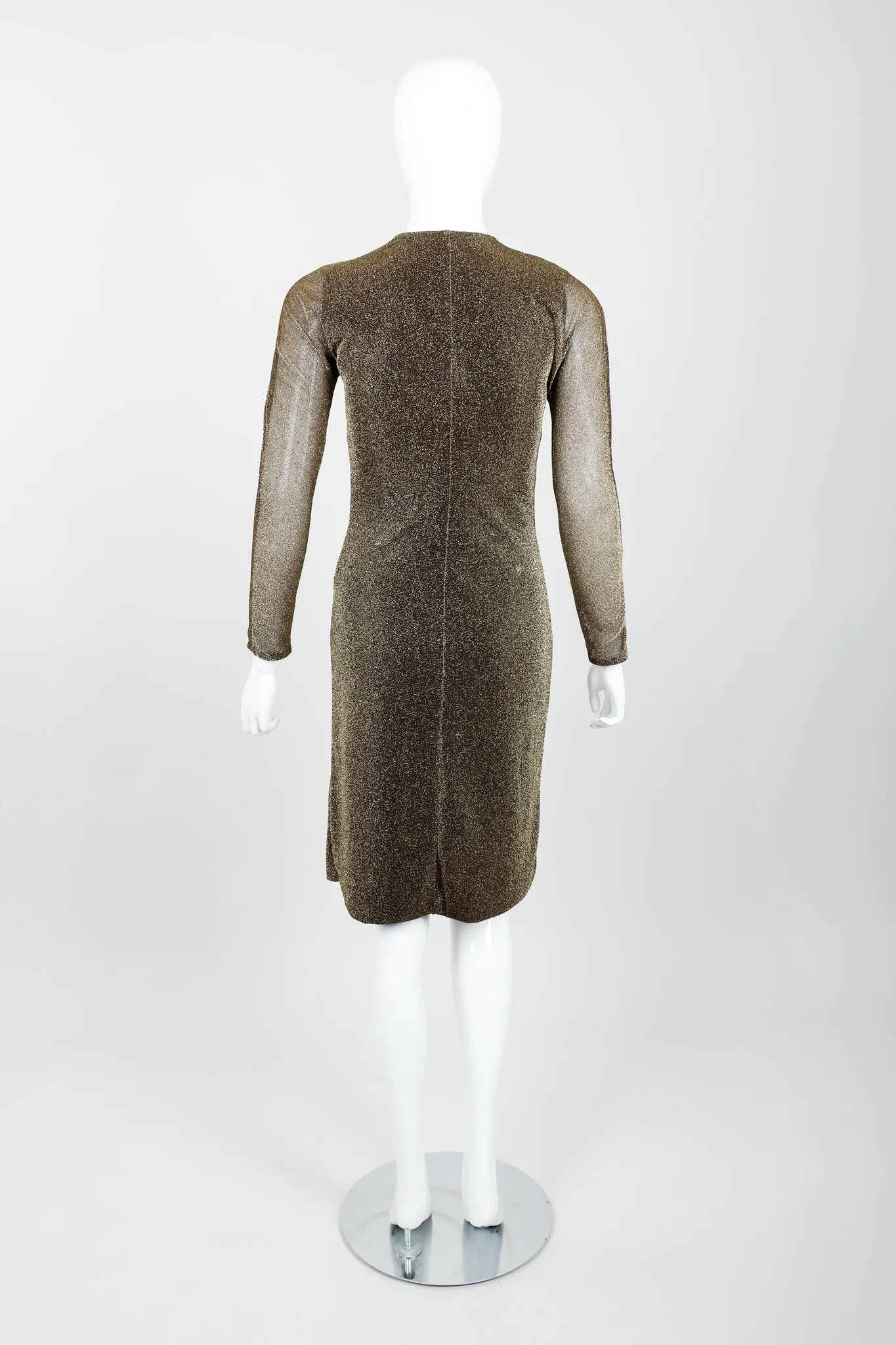 Tom Ford Gold Dionysus Dress