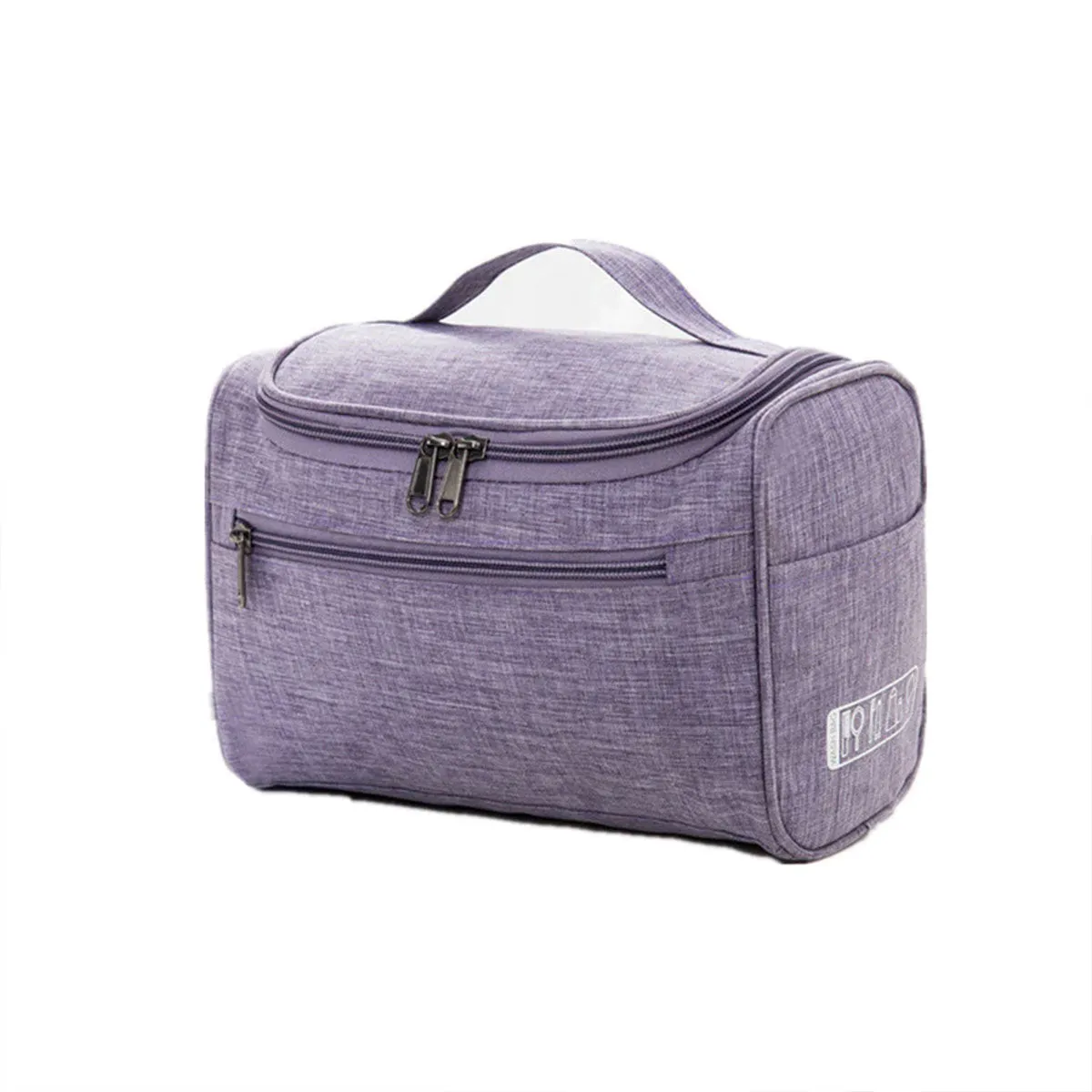 Travel Size Zipper Closure Toiletry Bag 1pc