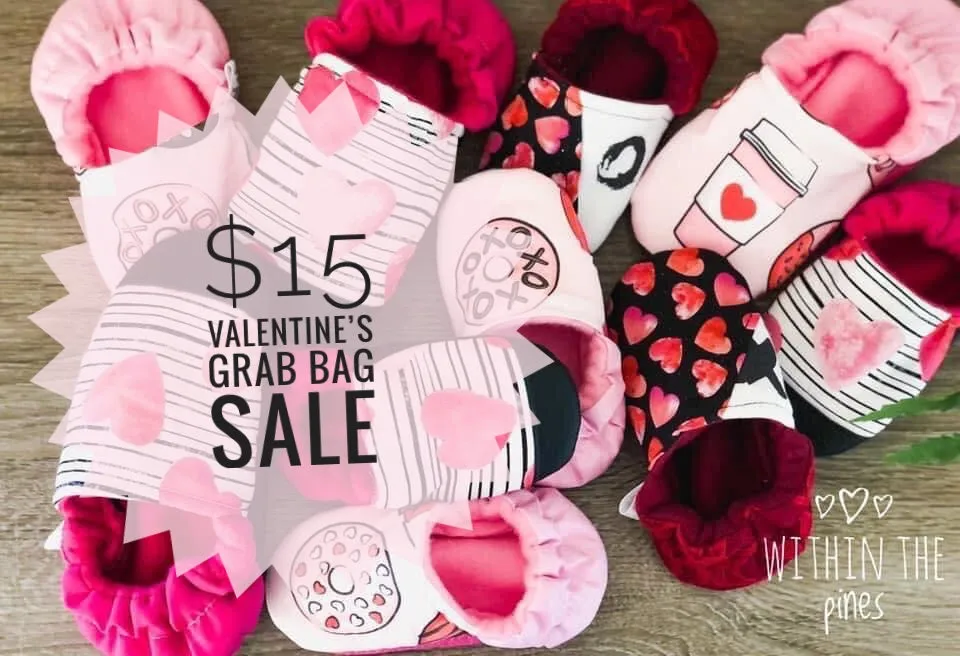 Valentine’s Day Grab Bag Moccs