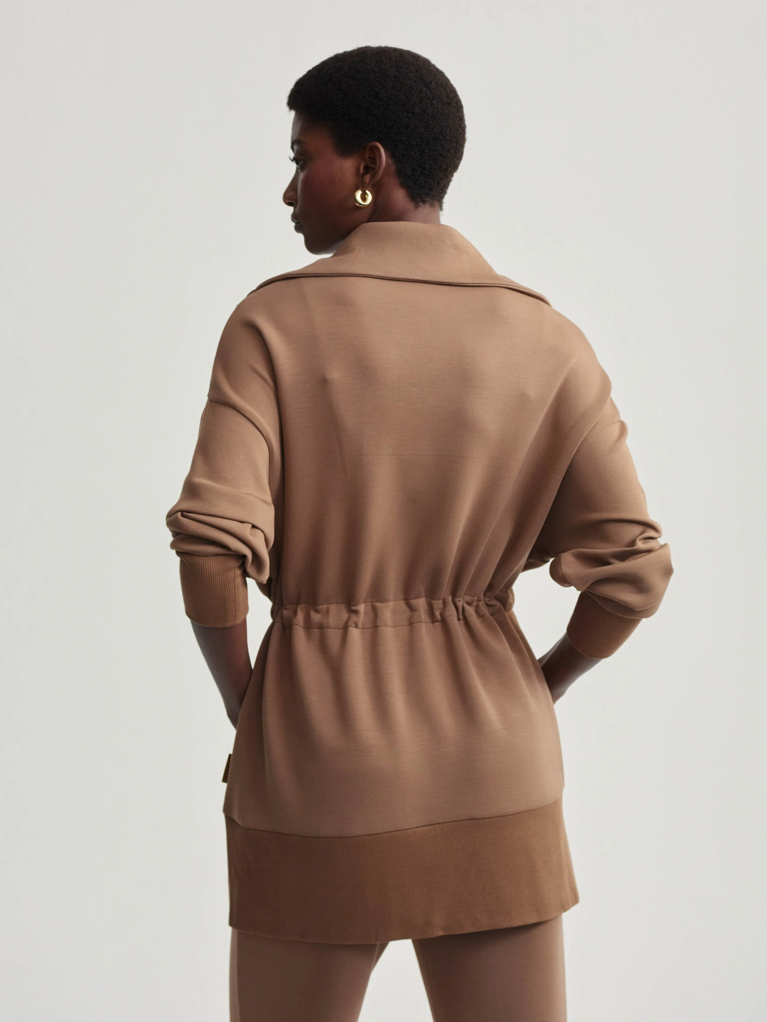 Varley | Ridgefield Longline Jacket {Golden Bronze}