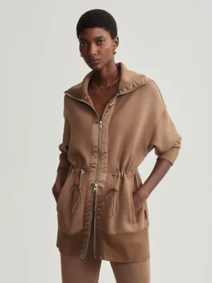 Varley | Ridgefield Longline Jacket {Golden Bronze}