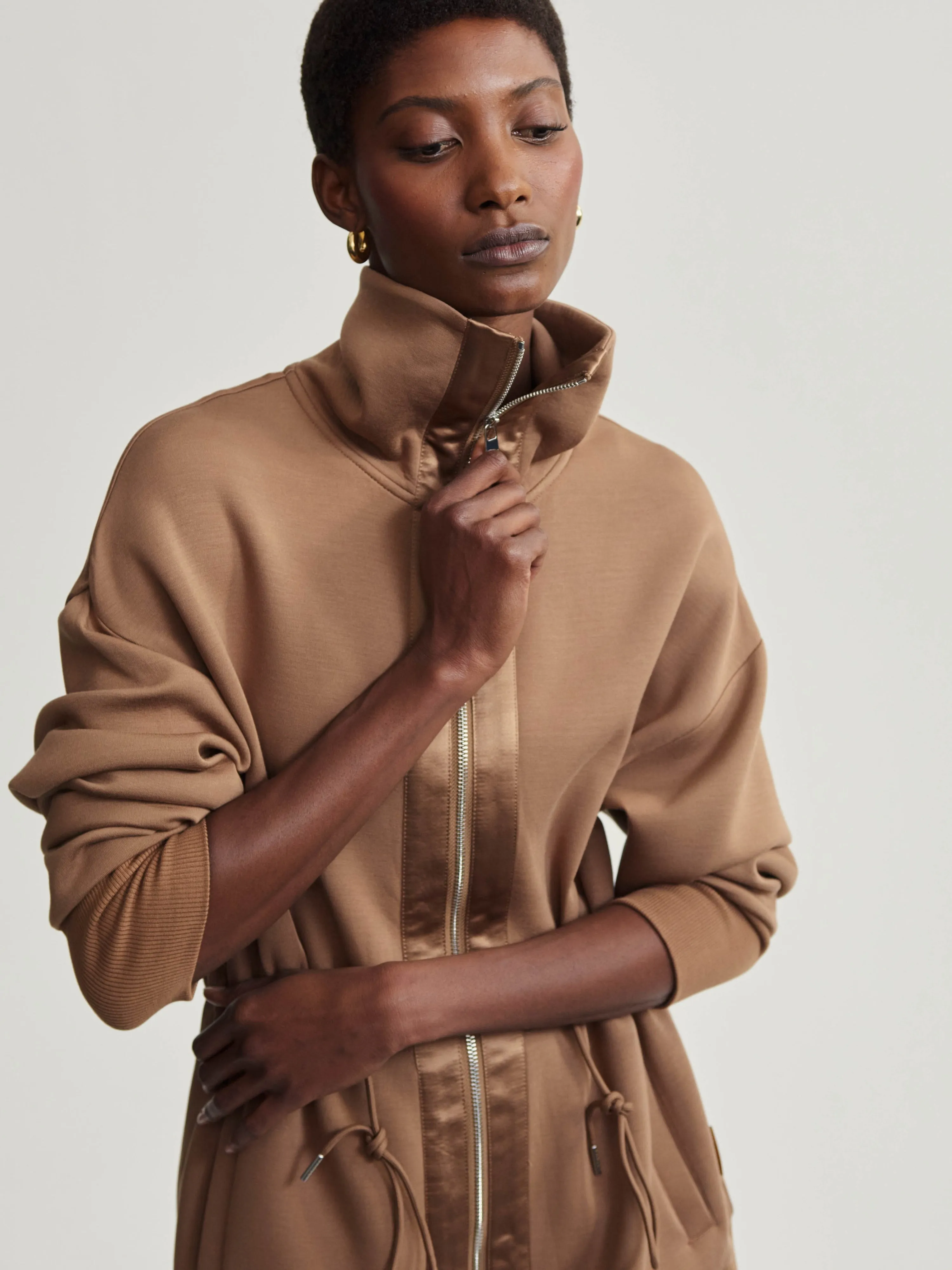 Varley | Ridgefield Longline Jacket {Golden Bronze}