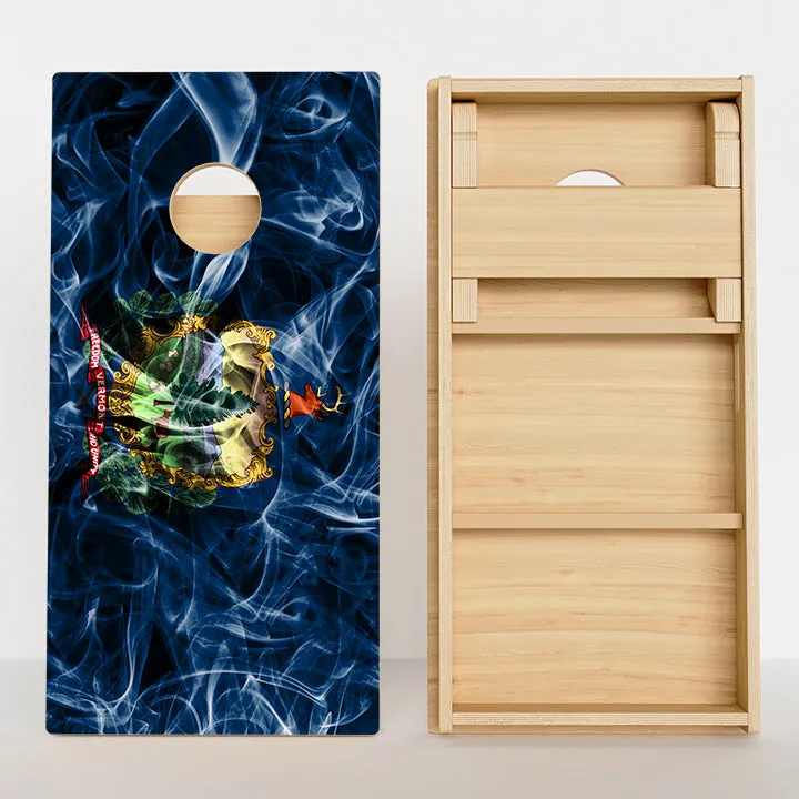 Vermont Flag Professional Cornhole Boards
