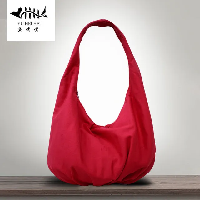Vintage Ethnic Handbag Shoulder Tote Bag Women 2017 New Mother Gift Boho Jew Retro Leisure Womens Handbags Cotton free shipping