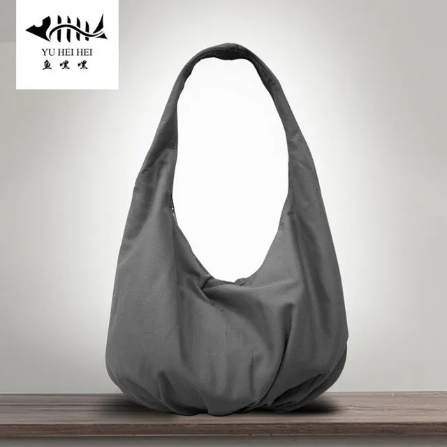 Vintage Ethnic Handbag Shoulder Tote Bag Women 2017 New Mother Gift Boho Jew Retro Leisure Womens Handbags Cotton free shipping