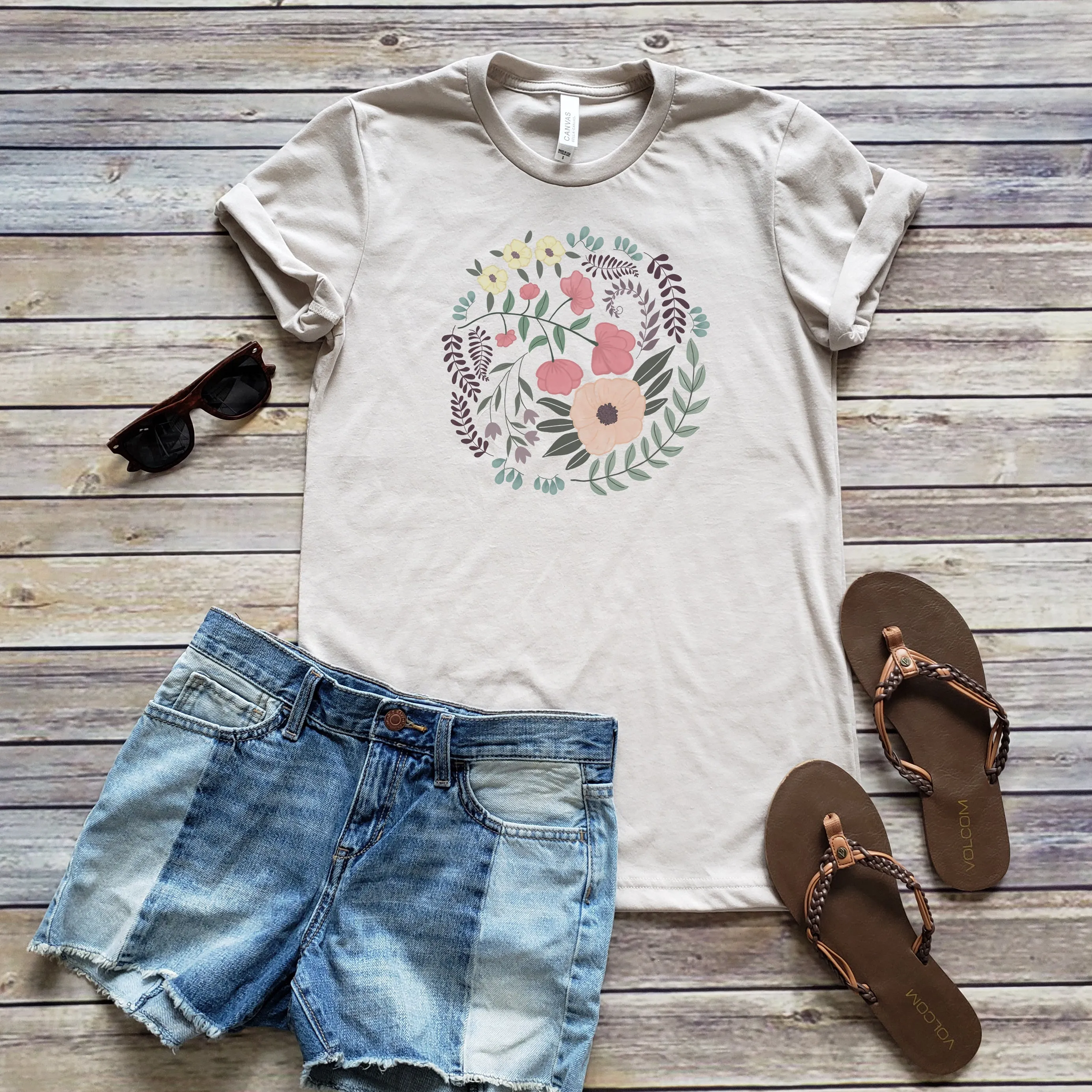 VINTAGE FLORAL TEE