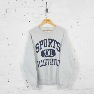 Vintage Sports Illustrated Sweatshirt - Grey - XL