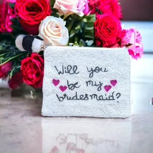 Will You Be My Bridesmaid? Coin Purse