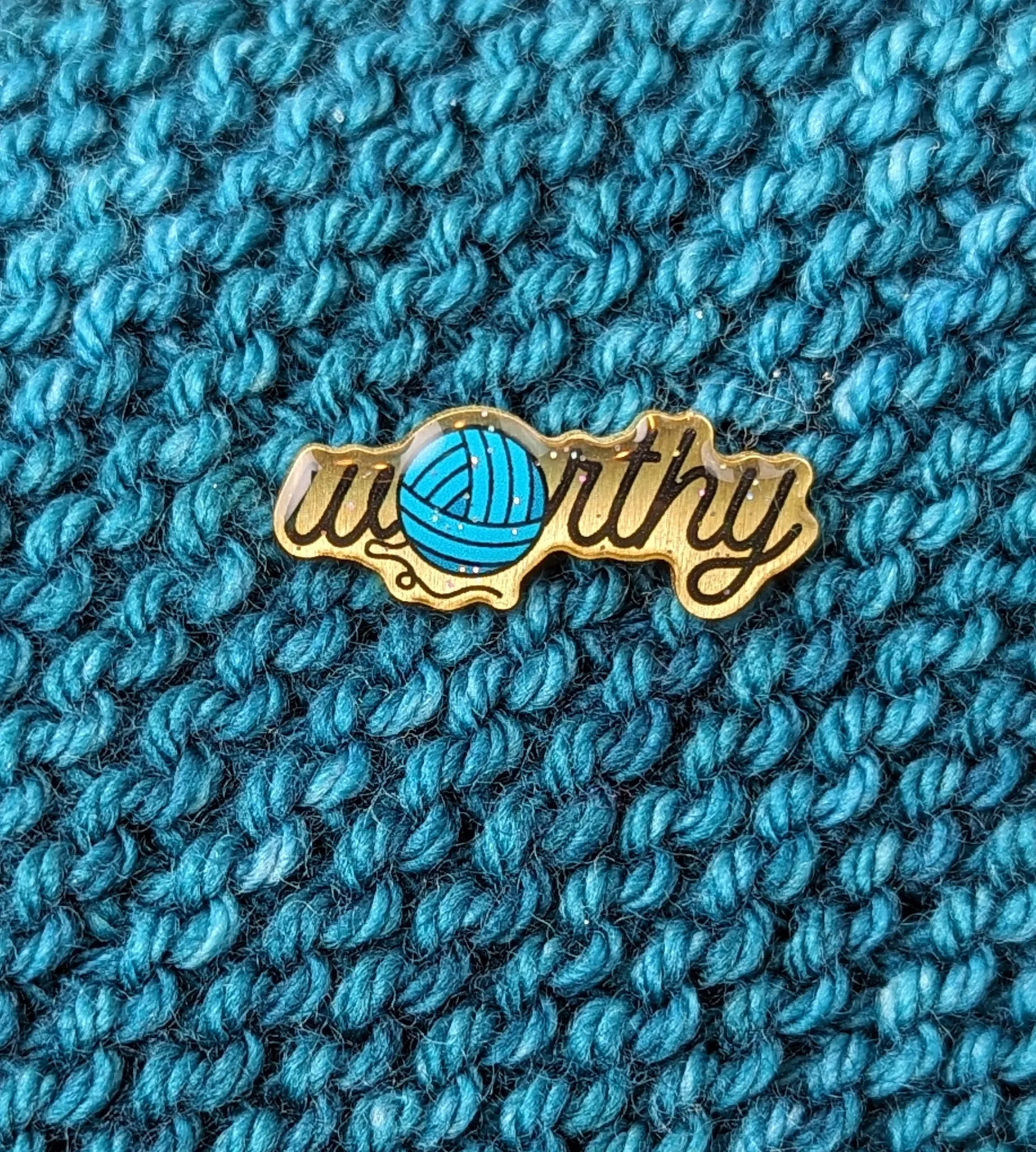 Worthy eco-friendly brass pin