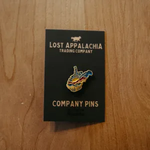 WV Colorful Sunrise Company Pin