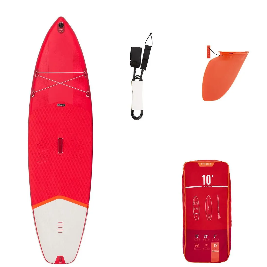 X100 10FT TOURING INFLATABLE STAND-UP PADDLEBOARD