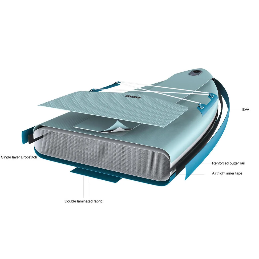 X100 11FT TOURING INFLATABLE STAND-UP PADDLEBOARD